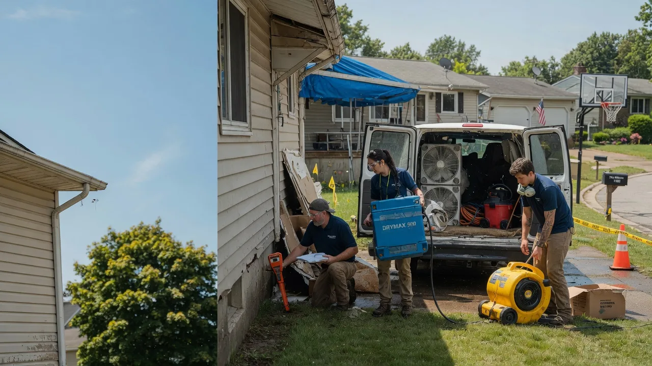 Ceiling Leak Cleanup in Mount Sterling, OH near me